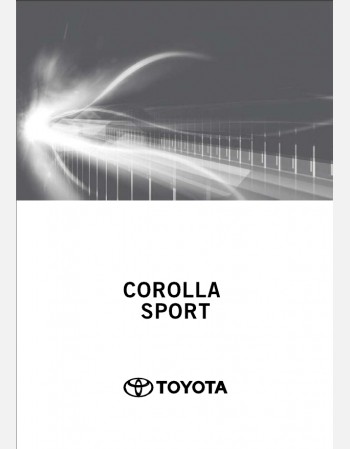 toyota corolla sport 2020-2021 owners manual